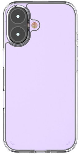 TopQ Clear Back Cover for iPhone 16 Transparent - Phone Cover - Main image