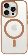 TopQ Zadní kryt Acrylic Color Magsafe pro iPhone 15 Pro Max titanium - Phone Cover