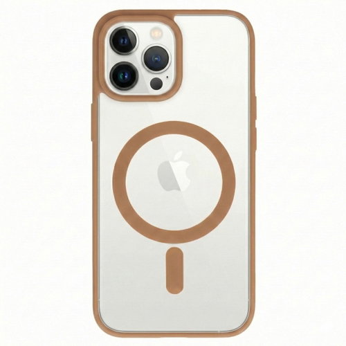 TopQ Acrylic Colour Magsafe Back Cover for iPhone 12 Pro titanium - Phone Cover - Main image