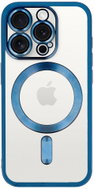 TopQ Zadní kryt Metallic MagSafe pro iPhone 16 Pro Blue - Phone Cover