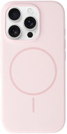 TopQ Zadní kryt Magsafe Slim Silicone pro iPhone 16 Pro light pink - Phone Cover