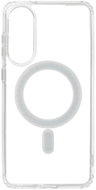 TopQ Zadní kryt Acrylic Magsafe pro Samsung Galaxy S25 Edge transparent - Phone Cover