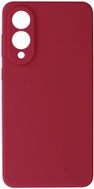 TopQ Zadní kryt Silicone Lite pro Samsung Galaxy S25 Edge burgundy - Phone Cover