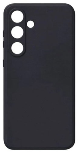 TopQ Silicone Lite Back Cover for Samsung A36 5G Black - Phone Cover - Main image