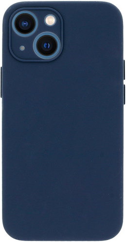 TopQ Zadní kryt Silicone Lite pro iPhone 13 navy - Phone Cover - Main image