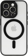 TopQ Zadní kryt Acrylic Color MagSafe pro iPhone 16 Pro černý - Phone Cover