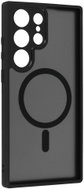 TopQ Back Cover Full Matte Mag Cover for Samsung Galaxy S23 Ultra black - Phone Cover