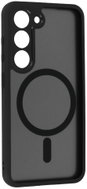 TopQ Full Matte Mag Cover for Samsung Galaxy S23 black - Phone Cover