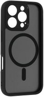 TopQ Zadní kryt Full Matte Mag Cover pro iPhone 16 Pro Max black - Phone Cover