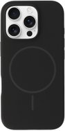 TopQ Zadní kryt Magsafe Slim Silicone pro iPhone 16 Pro black - Phone Cover
