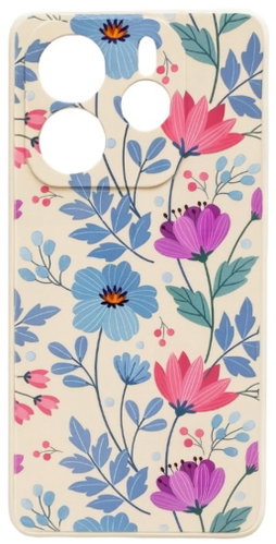 TopQ Design Case for Xiaomi Redmi Note 14 5G - Mysterious Garden - Phone Cover - Main image