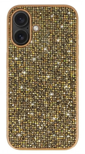 TopQ Zadní kryt Flash na iPhone 16 Plus zlatý - Phone Cover - Main image