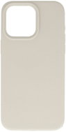 TopQ Zadní kryt Silicone Lite na iPhone 16 Pro Max titanium - Phone Cover