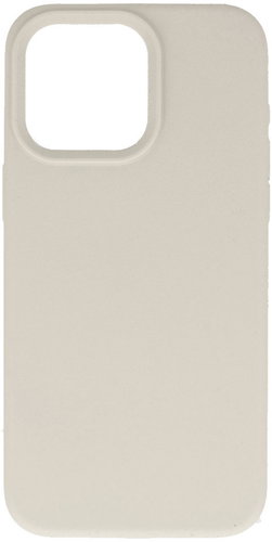 TopQ Zadní kryt Silicone Lite na iPhone 16 Pro titanium - Phone Cover - Main image