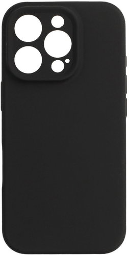 TopQ Magcolour Pure Back Cover for iPhone 16 Pro Max black - Phone Cover - Main image