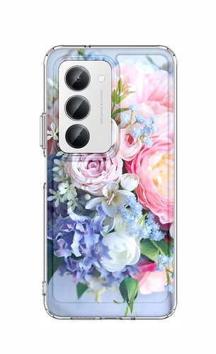 TopQ Kryt Image Xiaomi Redmi 15 pevný Kytice - Phone Cover - Main image