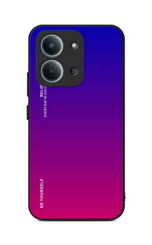 TopQ LUXURY Case for Xiaomi Redmi 15C Rigid Rainbow Purple - Phone Cover - Main image