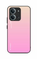 TopQ Kryt LUXURY Xiaomi Redmi 15C pevný duhový meruňkový - Phone Cover