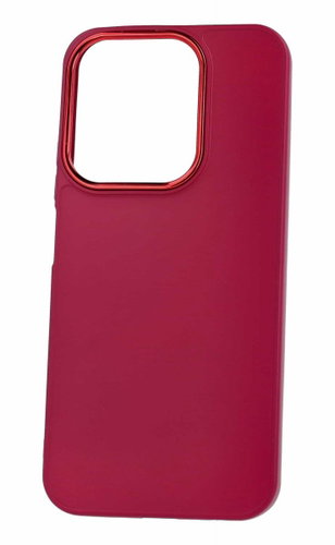 TopQ Kryt Frame Xiaomi Redmi 15C malinový - Phone Cover - Main image