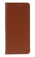 TopQ Pouzdro Leather SMART PRO Xiaomi Redmi 15C Knížkové hnědé - Phone Case