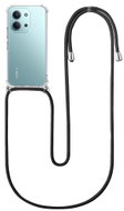 TopQ Kryt Xiaomi Redmi 15C s černou šňůrkou průhledný - Phone Cover