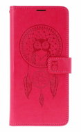 TopQ Pouzdro Xiaomi Redmi 15C Knížkové Lapač se sovičkou růžové - Phone Case