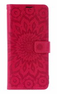 TopQ Pouzdro Xiaomi Redmi 15C Knížkové Mandala tmavě růžová - Phone Case