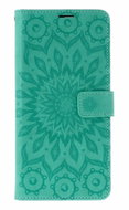 TopQ Pouzdro Xiaomi Redmi 15C Knížkové Mandala zelená - Phone Case