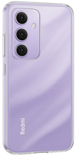 TopQ Case for Xiaomi Redmi 15 1mm Transparent - Phone Cover - Main image