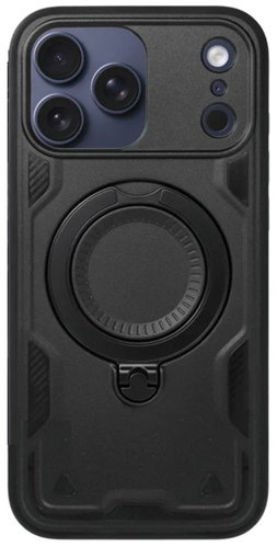 TopQ Kryt iPhone 17 Pro Max odolný černý - Phone Cover - Main image
