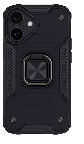 TopQ Kryt iPhone 17 odolný černý - Phone Cover - Main image