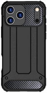 TopQ Zadní kryt pro iPhone 17 Pro Panzer černý - Phone Cover