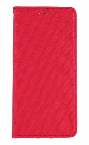 TopQ Smart Magnet Book Case for Xiaomi Redmi 15C - Red - Phone Case - Main image