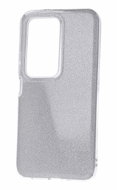 TopQ Glitter Case for Xiaomi Redmi 15 – Silver - Phone Cover