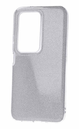 TopQ Glitter Case for Xiaomi Redmi 15 – Silver - Phone Cover - Main image