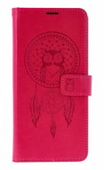 TopQ Pouzdro Xiaomi Redmi 15 Knížkové Lapač se sovičkou růžové - Phone Case