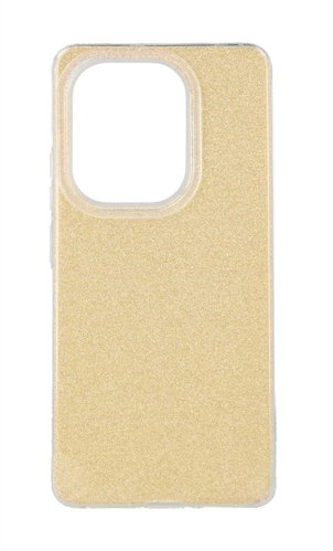 TopQ Kryt Xiaomi Redmi 15C glitter zlatý - Phone Cover - Main image