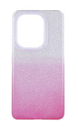 TopQ Kryt Xiaomi Redmi 15C glitter stříbrno-růžový - Phone Cover
