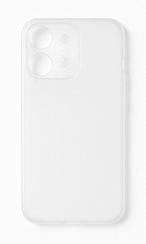 TopQ Case for Xiaomi Redmi 15C Frozen Transparent White - Phone Cover - Main image