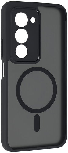 TopQ Full Matte Mag Cover for Xiaomi Redmi 15 Black - Phone Cover - Main image