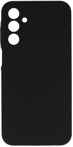 TopQ Silicone Lite Back Cover for Samsung Galaxy S25 FE black - Phone Cover - Main image