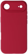 TopQ Zadní kryt Silicone Lite pro iPhone Air burgundy - Phone Cover