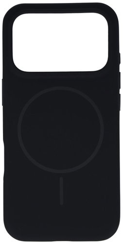 TopQ Magsafe Slim Silicone Back Cover for iPhone 17 Pro black - Phone Cover - Main image