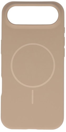 TopQ Magsafe Slim Silicone Back Cover for iPhone Air brown - Phone Cover - Main image
