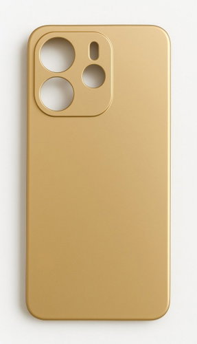 TopQ Kryt Metallic Xiaomi Redmi Note 14 zlatý - Phone Cover - Main image