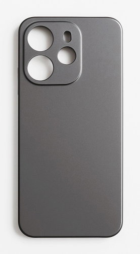 TopQ Kryt Metallic Xiaomi Redmi Note 14 šedý - Phone Cover - Main image