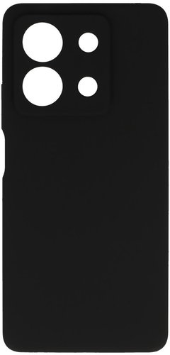TopQ Silicone Lite Back Cover for Xiaomi Redmi 15C black - Phone Cover - Main image