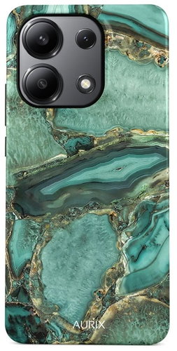 TopQ Kryt AURIX Xiaomi Redmi 15C pevný Emerald Glow - Phone Cover - Main image