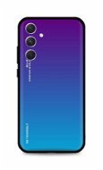 TopQ Kryt LUXURY Samsung A14 pevný dúhový purpurový 115009 - Kryt na mobil