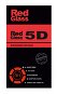 RedGlass Tvrdené sklo iPhone 5 – 5S – SE 5D čierne 110148 - Ochranné sklo